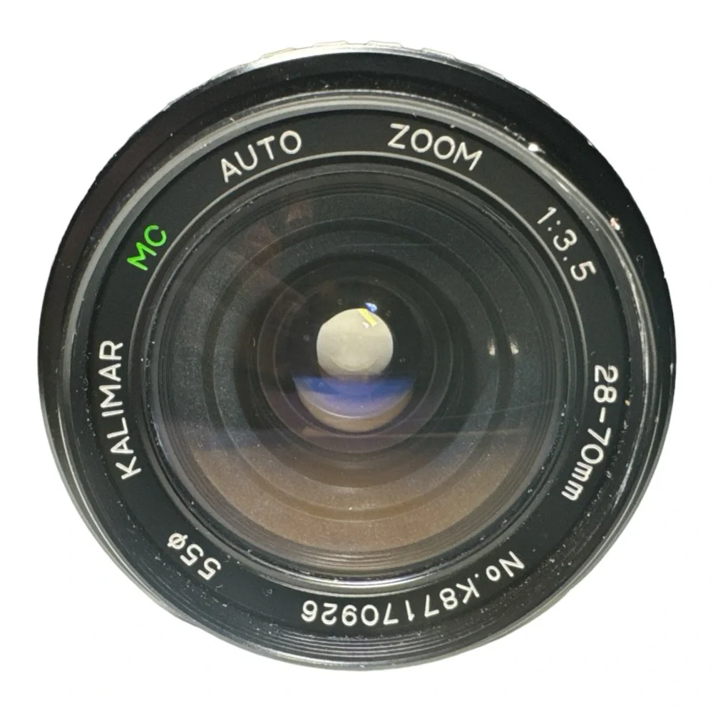 🔥 KALIMAR MC AUTO ZOOM f/3.5 28-70MM 55mm Macro Korean CAMERA LENS 🔥